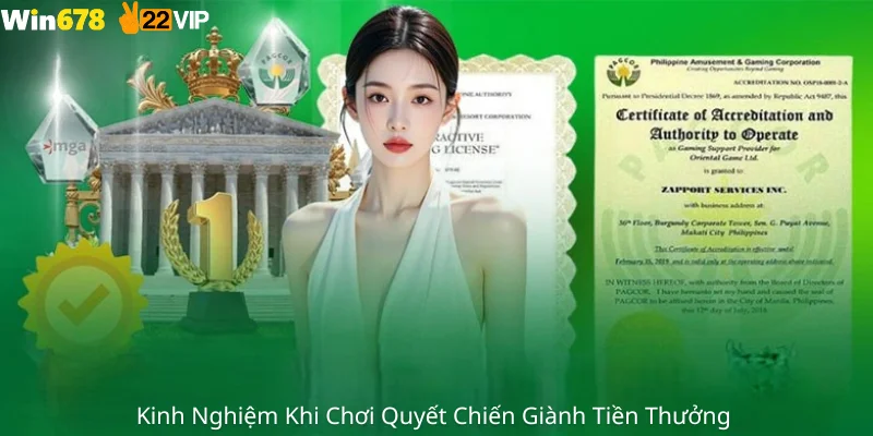 Kinh Nghiệm Khi Chơi Quyết Chiến Giành Tiền Thưởng